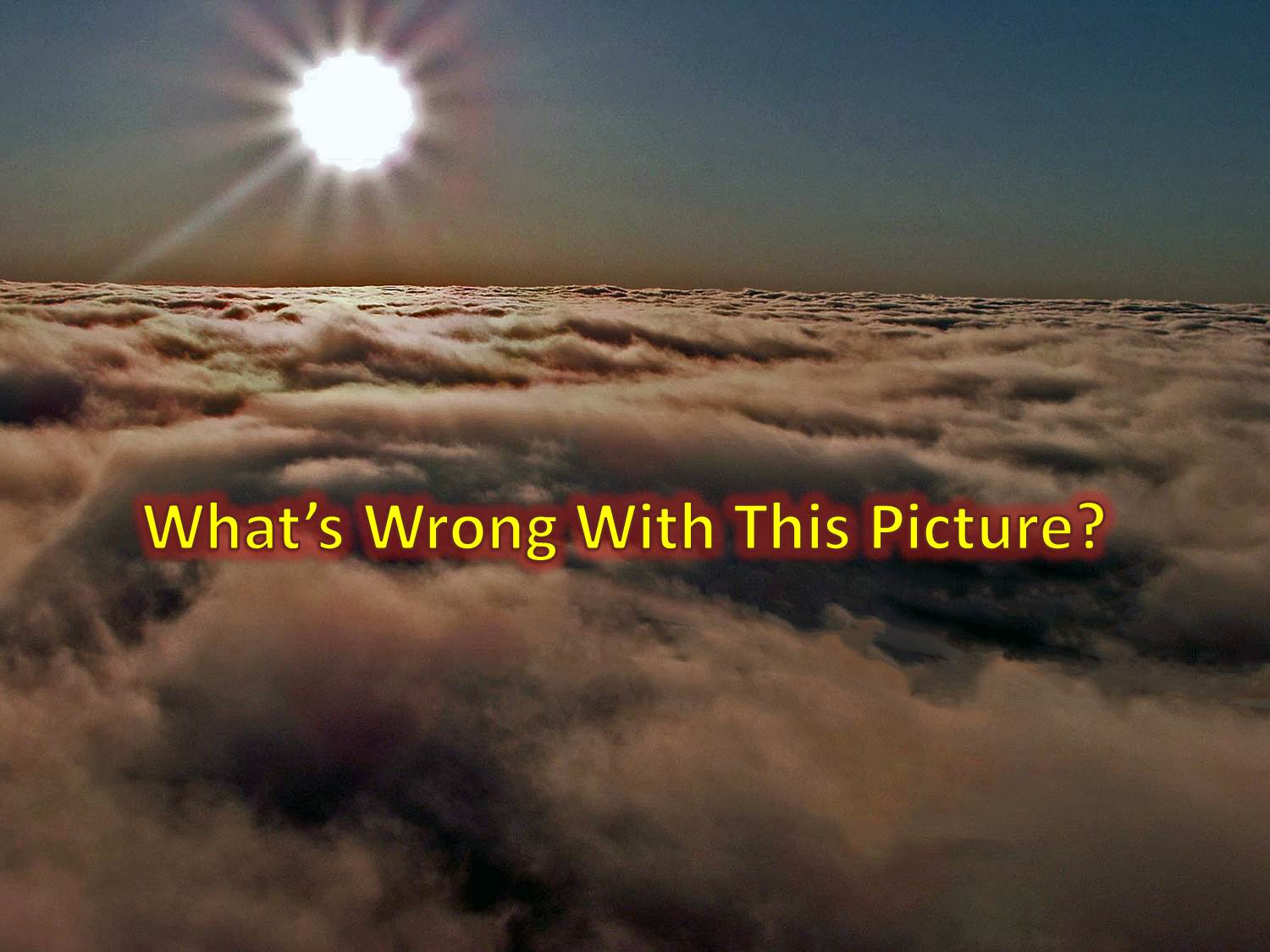 Perspective what s wrong with this picture don detrick